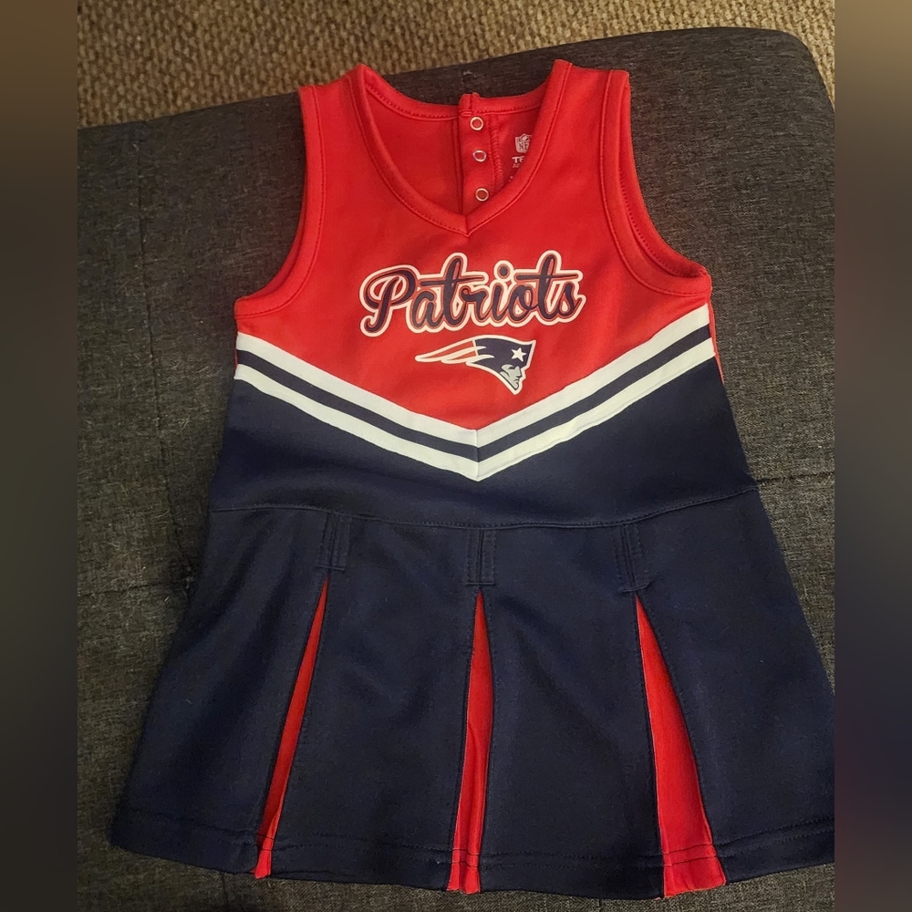 New England Patriots Dress Size 3T Football NFL Cheerleader Cheer 